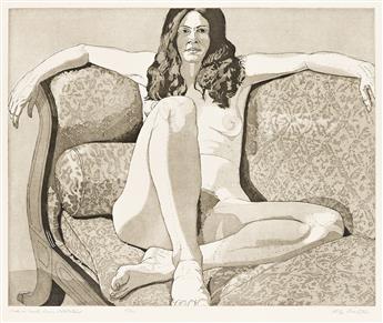 PHILIP PEARLSTEIN Group of 4 prints.